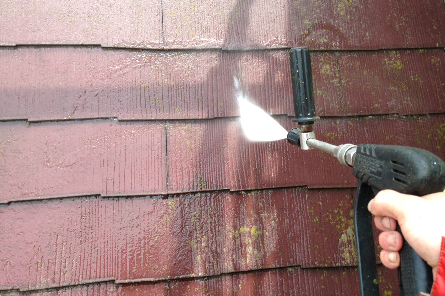 高遮熱屋根塗装、モルタル外壁塗装