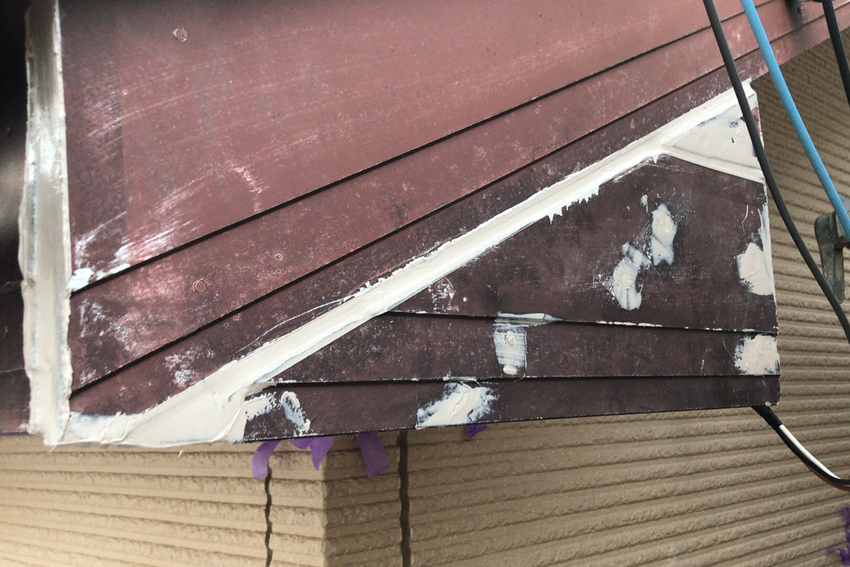 屋根／遮熱塗装、外壁／クリア塗装と塗潰し、コーキング打替