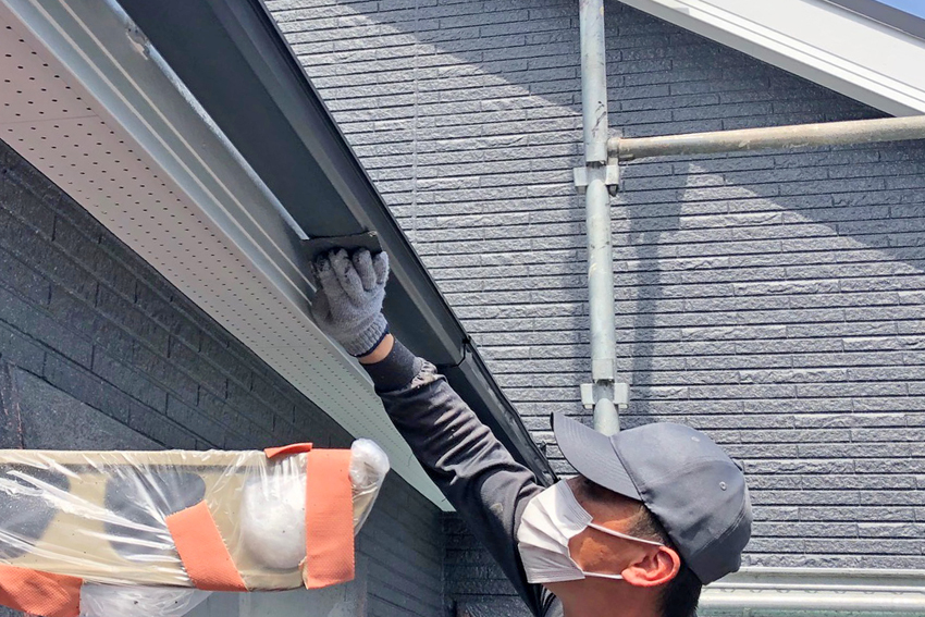 屋根／遮熱塗装、外壁／多彩模様塗装、コーキング打替、防水トップコート