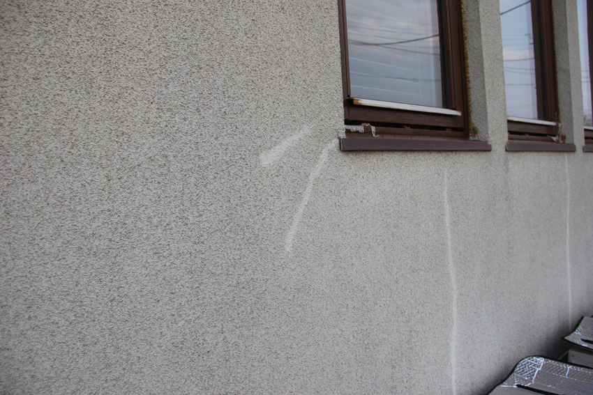 高遮熱屋根塗装、モルタル外壁ひび割れ補修、外壁塗装