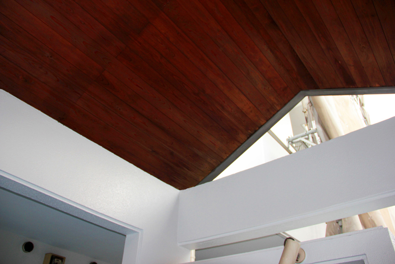 木部塗装－天井