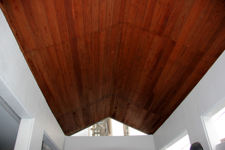 木部塗装－天井