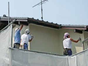 外壁塗装－伊奈町、F様邸(外壁塗装、クラック補修、木部塗装)