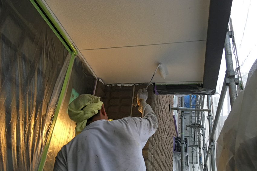 屋上遮熱ウレタン塗膜防水、外壁塗装、コーキング補修