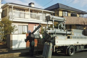 さいたま市浦和区のT様の外壁塗装&屋根塗装が着工