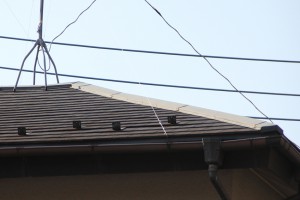 上尾市、T様へ屋根塗装と外壁塗装の見積説明