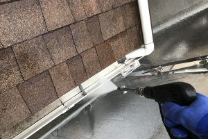 さいたま市北区で屋根補修と外壁塗装のための高圧洗浄