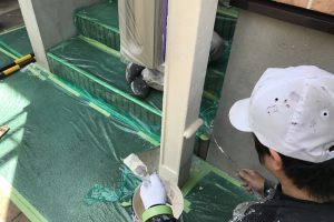 さいたま市北区、M様邸で屋根塗装と外壁塗装後の工程が完了