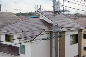 上尾市のF様邸で屋根塗装と外壁塗装が完工