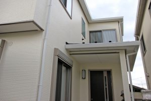 上尾市のKA様邸で屋根塗装と外壁塗装が完工