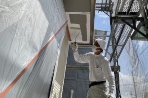上尾市のKA様邸の屋根塗装と外壁塗装