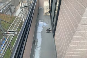 さいたま市緑区のK様からご紹介頂いたK様邸でウレタン防水が完了