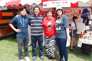 さいたま市北区、市民の森の国際友好フェア