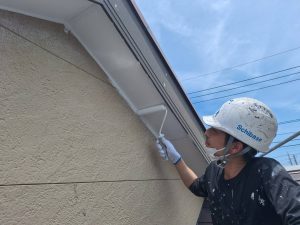 さいたま市緑区、HO様邸の屋根塗装と外壁塗装