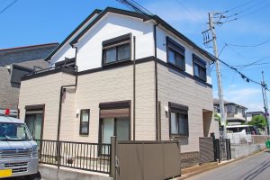 さいたま市緑区のHO様邸で屋根塗装と外壁塗装が完工