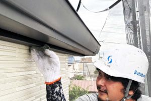 さいたま市岩槻区のAアパートで外壁塗装や付帯部分の塗装