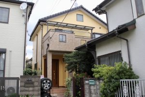 上尾市のM様邸で外壁塗装が完工