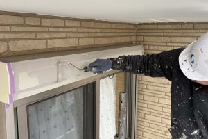 さいたま市見沼区のT様邸の屋根塗装は上塗りが完了