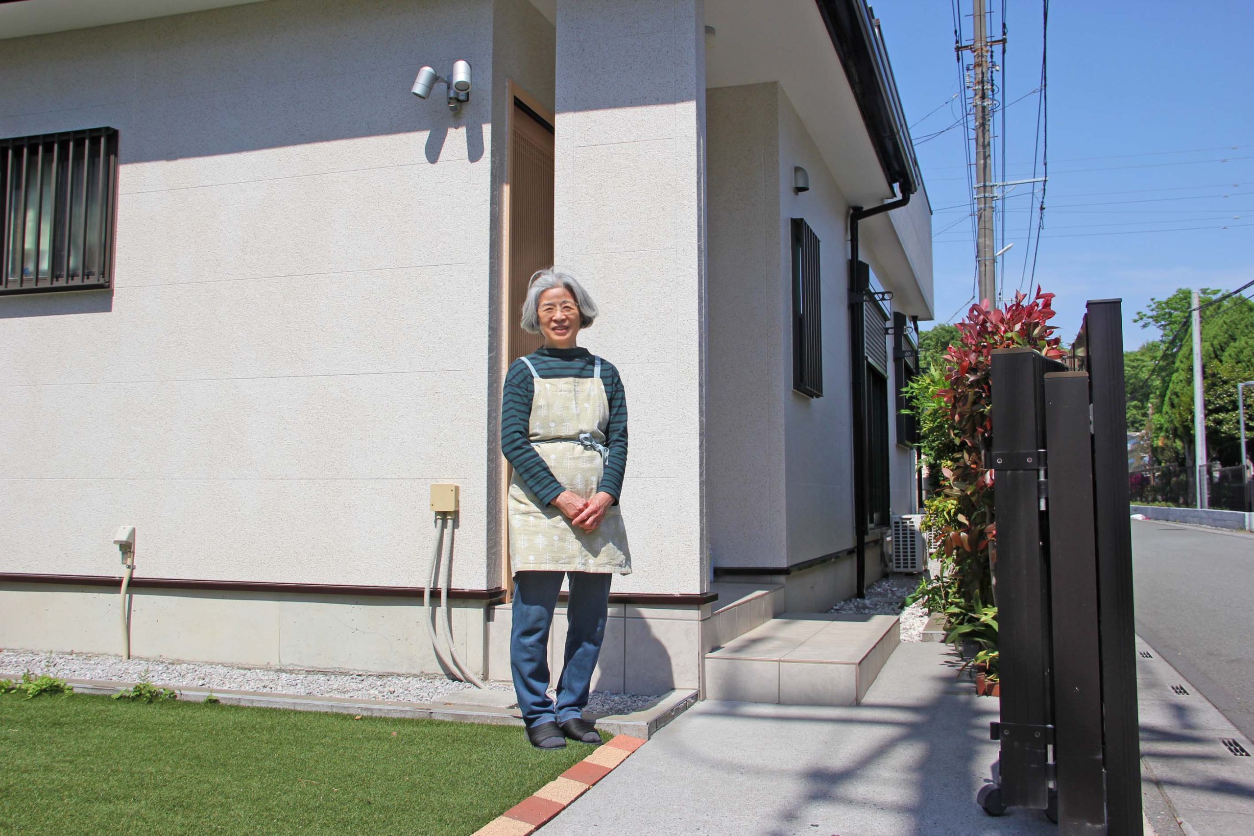 ペリアートUVによる外壁塗装