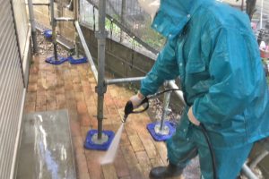 蓮田市のⅮ様邸は高圧洗浄が完了
