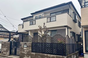 さいたま市見沼区のK様邸で屋根のカバー工法と外壁塗装が完工