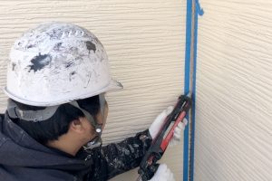 さいたま市緑区のK様邸で屋根板金の補修が完了