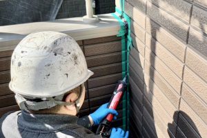 さいたま市大宮区のI様邸でベランダの防水トップコートが完了