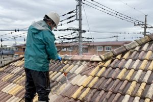 さいたま市西区のS様邸で外壁塗装が着工