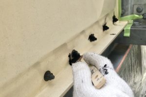 さいたま市大宮区のDマンションで錆止め塗装が完了